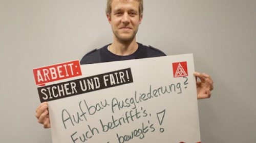 Die Liste 1 „Aufbau-Service-Ost“ erklärt ihre Ziele für die WEA Ost!