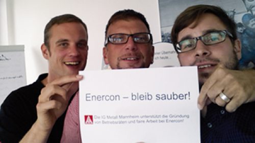 Enercon bleib sauber!