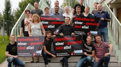 Solidarität mit den Enercon-Kollegen - Wuppertal