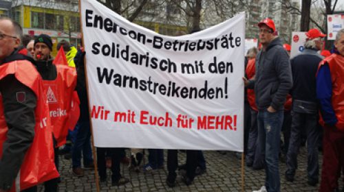 Warnstreik in Magdeburg 18.2.2015