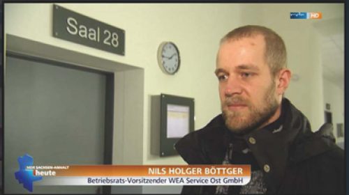 Enercon: Berichterstattung MDR Urteilsverkündung Nils-Holger Böttger