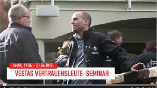 IG Metall Seminar der Vestas Aktiven