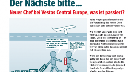 Neues Vestas Infoblatt ist da