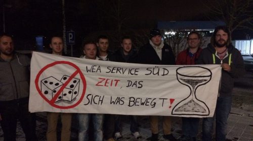 Ein Banner geht auf die Reise !