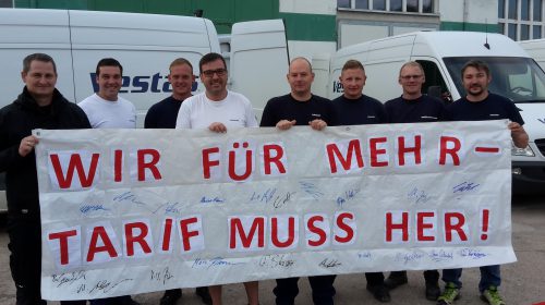 Stützpunktfoto#4: Sömmerda - Wir für mehr, Tarif muss her!